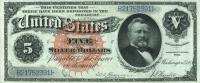 p323 from United States: 5 Dollars from 1886